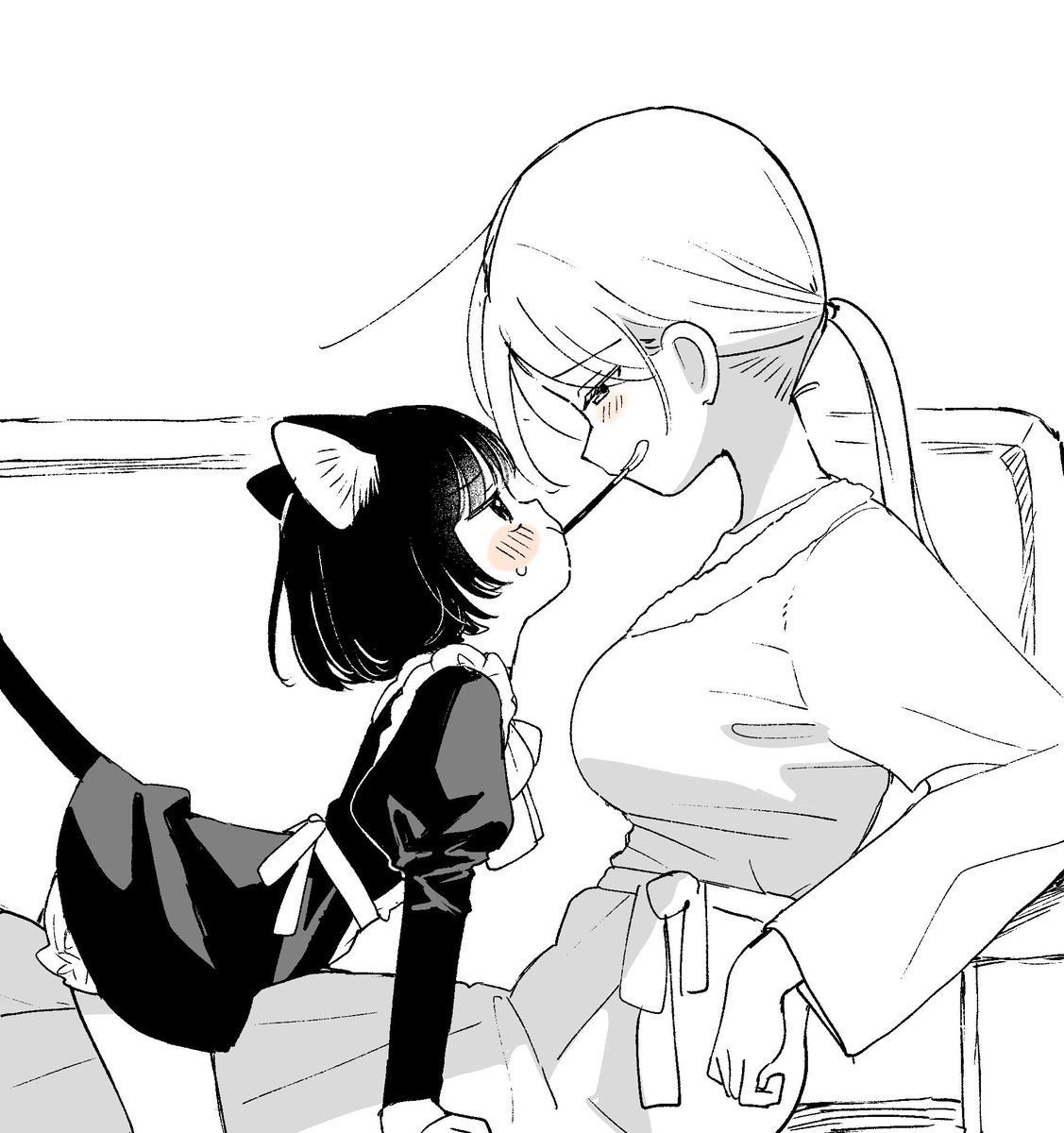 YappingAlien's tweet photo. My feed is full of gore of the discord mascot for some reason so have cute oneeloli as a palate cleanser on your journey, doomscroller https://t.co/XqycnuM0V9