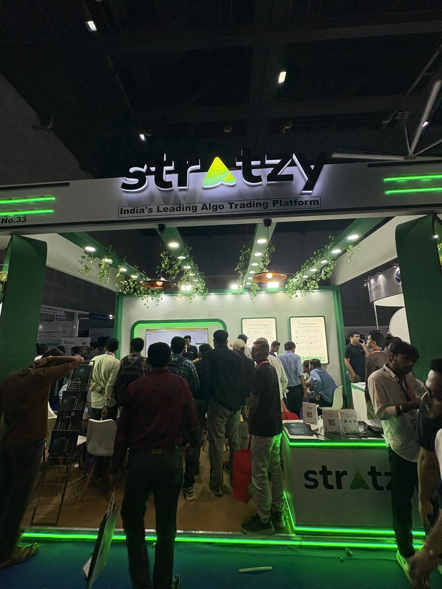 inikhilbhandari's tweet photo. Kem Cho, Ahmedabad! 👋

@Stratzy_HQ is excited to be at the Finbridge Event! 🚀

We welcome all traders, algo traders, investors, and market participants to come meet us, exchange ideas, and talk about the future of algo trading in India.

📍 Ahmedabad
🤝 Come say hi to Team Stratzy!

#Stratzy #Finbridge #AlgoTrading