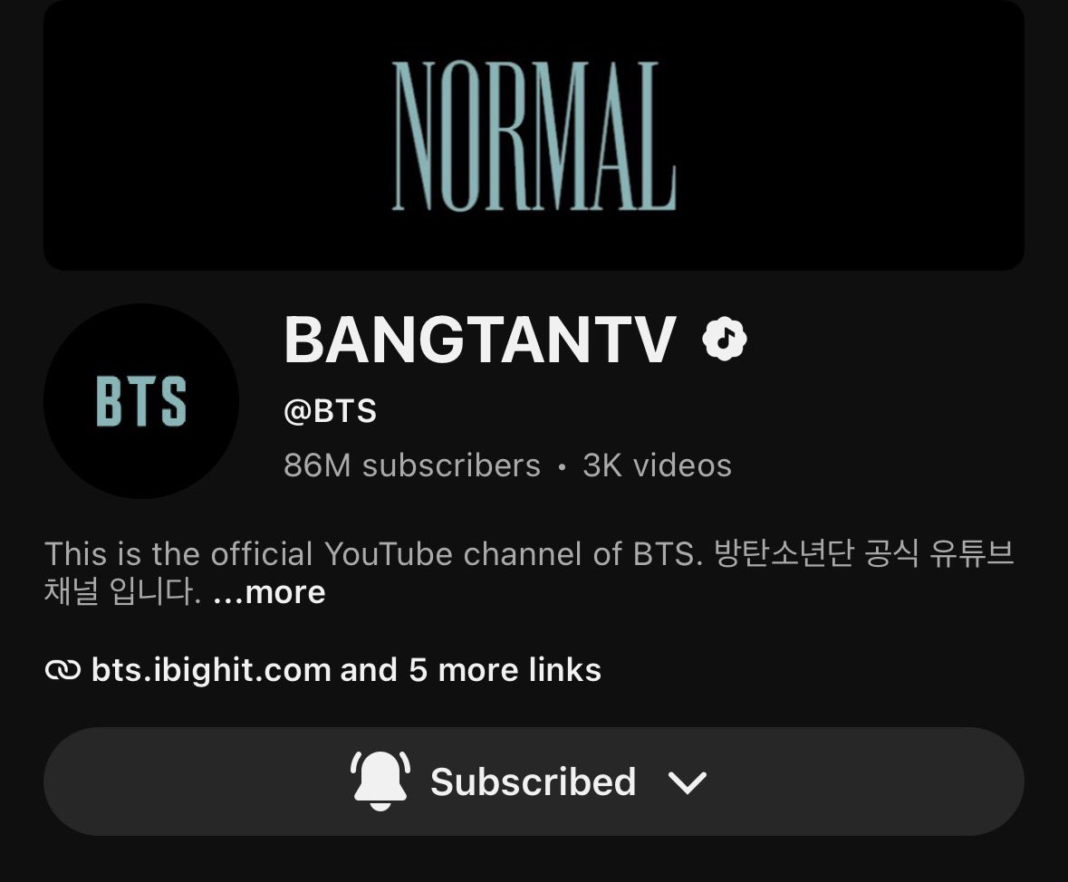 funkylilaritan's tweet photo. BTS has reached 86 MILLION subscribers on youtube! https://t.co/L9i8tjg0Pq
