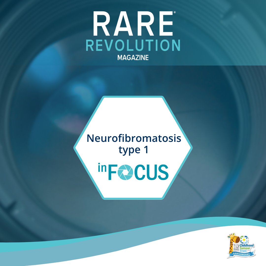 RareRevolutionM's tweet photo. We are delighted to launch our newest RARE in Focus all about neurofibromatosis type 1(NF1). Huge thank you to our sponsors Childhood Tumour Trust who celebrate their 10th anniversary as a charity in 2026. Dive in to hear from Kirsten Samuel, Sheelagh Harwell, Ellie Day and Rakie Ayola.

Read all articles here: https://t.co/xxF26rguqX

#NF1 #MyWhy #CTT #NeurofibromatosisType1 #Neurofibromatosis #RAREinFocus
@TrustTumour