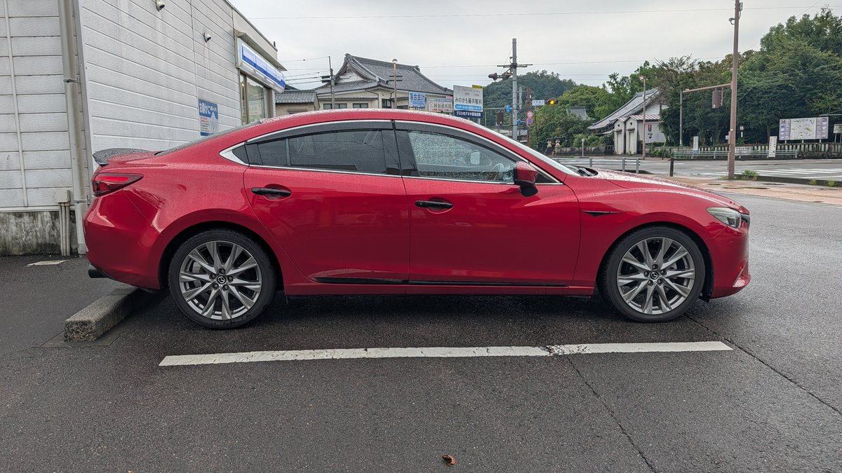 morikawa2040's tweet photo. #ソウルレッドプレミアムメタリック
#MAZDA
#マツダ
#ATENZA
#アテンザ
#withmazda
#セダン

セダンはやはり横が一番好き✨️ https://t.co/lJNLT8DsS3