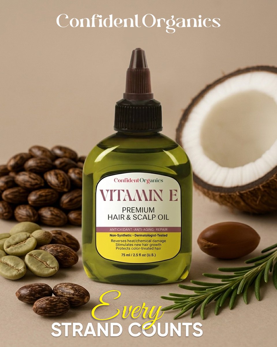 FredDownzu9l's tweet photo. Environmental stress can make hair look dull over time. Vitamin E’s antioxidant properties help protect against daily exposure while supporting softness, shine, and healthier-looking hair from root to tip. https://t.co/KsyQ5IN4IG