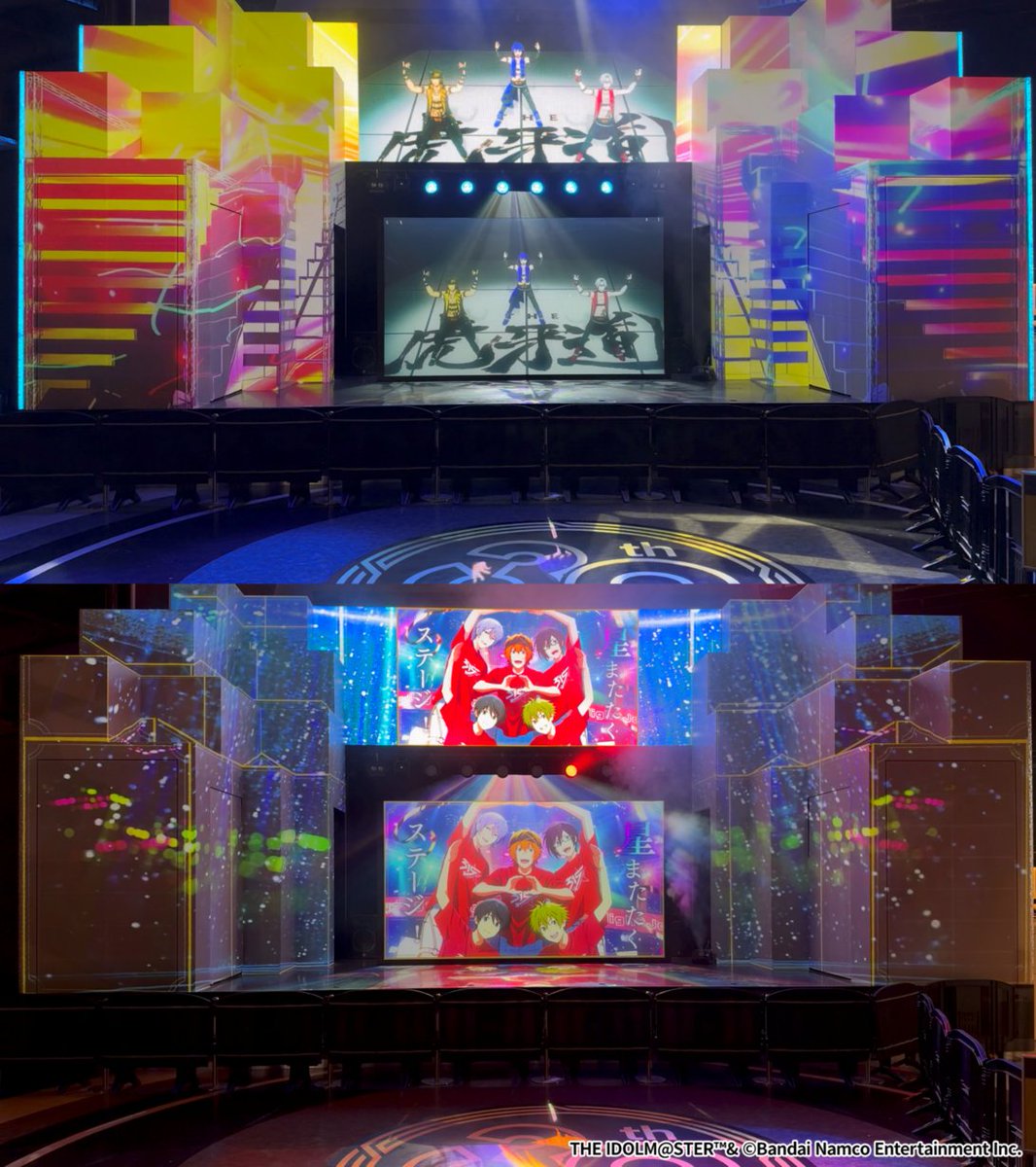 TokyoJoypolis's tweet photo. ✨アイドルマスター SideM in JOYPOLIS 3✨

マッピング・照明・レーザーを駆使した
#ジョイポリス ならではのスペシャルショー🎵

第1弾の上映期間は10月10日(土)まで✨

ペンライトでの応援はもちろん、
声出しも大歓迎❗️

🔽詳細はコチラ🔽
https://t.co/TJ3Ck9ita6

#理由あってジョイポリ #SideM https://t.co/69MkHRPl6k
