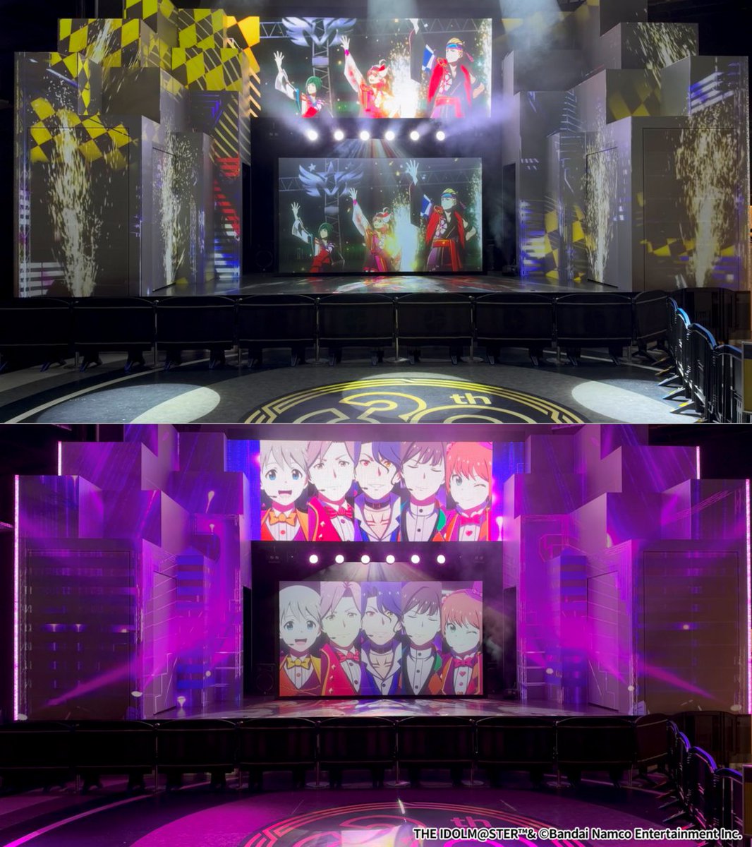 TokyoJoypolis's tweet photo. ✨アイドルマスター SideM in JOYPOLIS 3✨

マッピング・照明・レーザーを駆使した
#ジョイポリス ならではのスペシャルショー🎵

第1弾の上映期間は10月10日(土)まで✨

ペンライトでの応援はもちろん、
声出しも大歓迎❗️

🔽詳細はコチラ🔽
https://t.co/TJ3Ck9ita6

#理由あってジョイポリ #SideM https://t.co/69MkHRPl6k