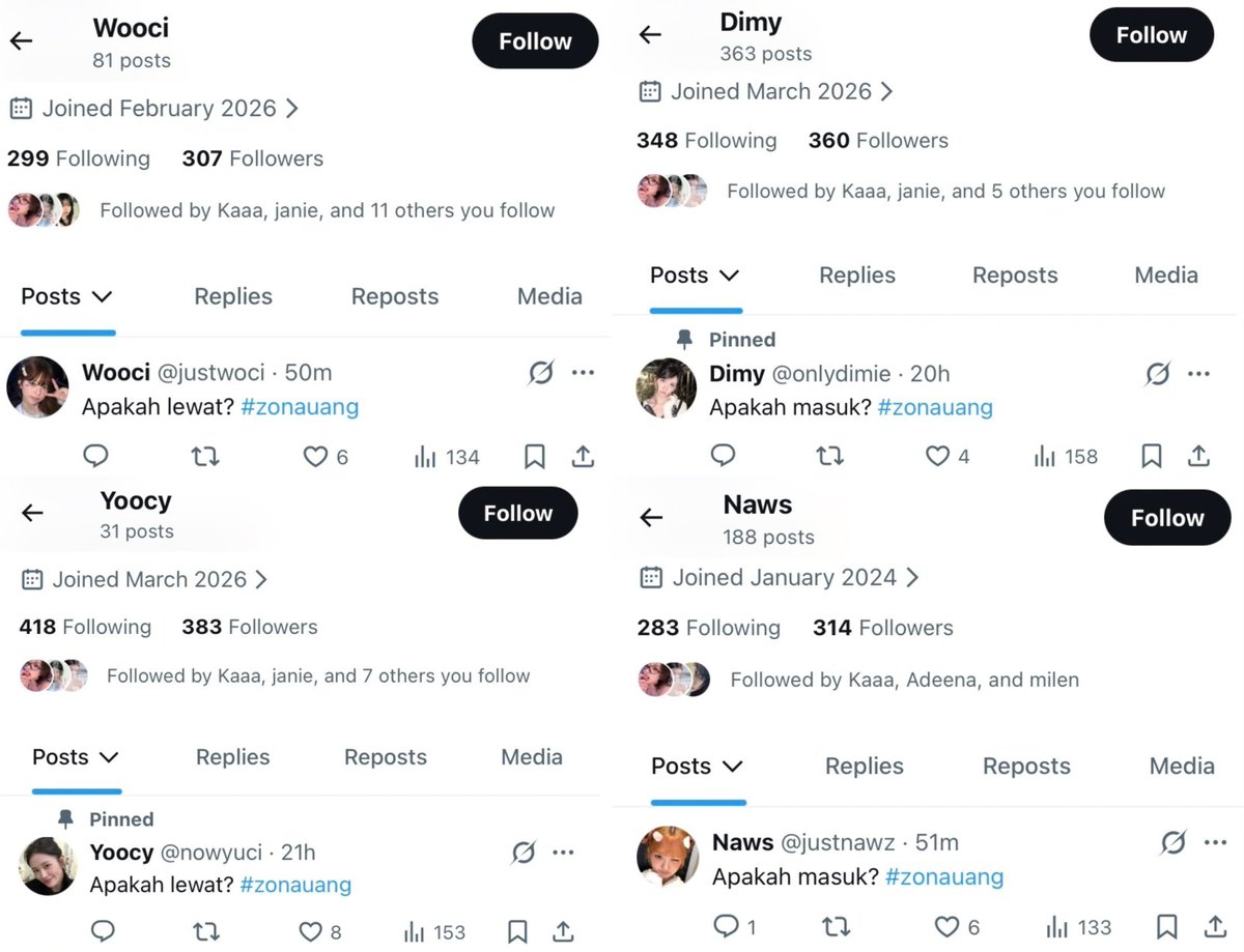 leopaurd's tweet photo. 📣 wts acc x f300+ y24-26 masuk mt ht 

✔️ verif email only (hotmail) 
✔️ gantiin ke gmail +3k (acc seller)
✔️ sehat, no minus, masuk ht mt non-moots 
✔️ non selective buyer 

💰: 7x / acc

wa ke sini: https://t.co/HQSZVwmdjZ 
tag: #zonauang wcvb https://t.co/dREnjQ6YbP