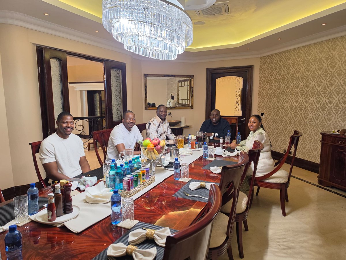 wicknellchivayo's tweet photo. Yesterday, my wife and I had the great honour and privilege of hosting Prophet Emmanuel Makandiwa for a beautiful dinner at our home. Truly, we had the honour of dining with grace. 👑🙏🏾

Prophet Makandiwa is an exceptional Man of God whose wisdom, humility and unwavering commitment to the work of God continue to inspire millions. Through UFIC, he has built an extraordinary ministry that continues to transform lives, strengthen families and bring countless souls closer to God.

We are deeply grateful for the wonderful gift he brought us, but above all, we treasure the fellowship, the conversations, the laughter and the spiritual wisdom shared around our table. Some moments are simply priceless , a big thank you, Prophet Emmanuel Makandiwa for blessing our home with your presence. May God continue to enlarge your territory, strengthen your ministry and use you mightily for generations to come. DINING WITH GRACE INDEED… 🙏🏾❤️👑