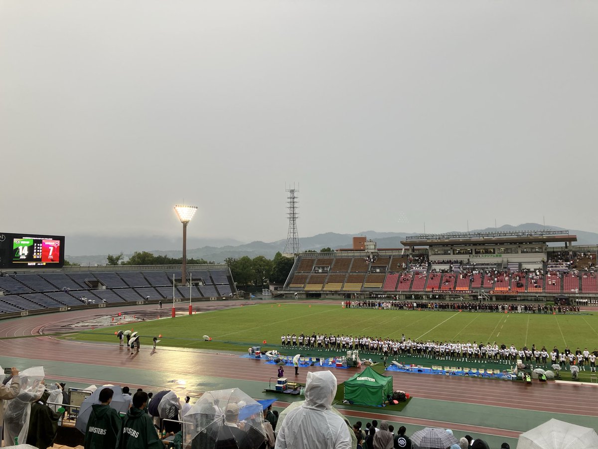 gaora_football's tweet photo. 京大が王者立命館に勝利🔥
関西学生アメフトは戦国時代に突入🏈
#関西学生　#アメフト　#GAORA https://t.co/aQM936CgBm