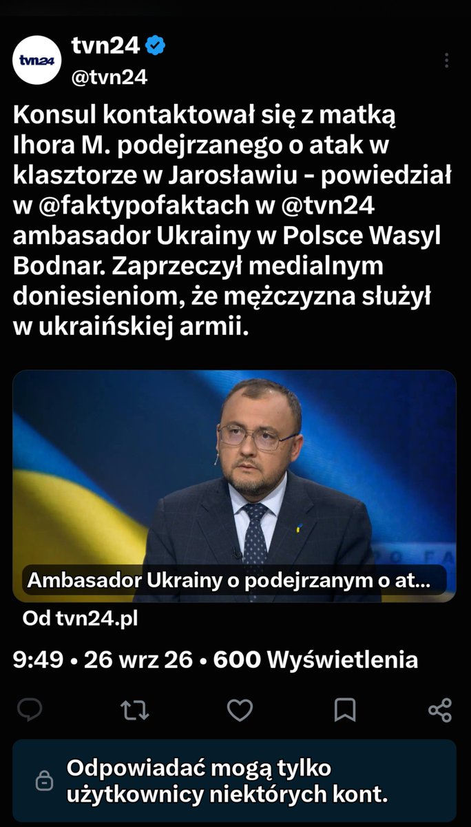 Squad40i4's tweet photo. Wyłączona możliwość komentowania...
Zaczyna się narracja choć nie trzymająca się całości, czyli nie miał PTSD ale mamy nie wiązać go z AZOV.......
Jeszcxe chwila i sami się wyłożą....
#Squad44
#WatchDog https://t.co/xJ59oqi4jw