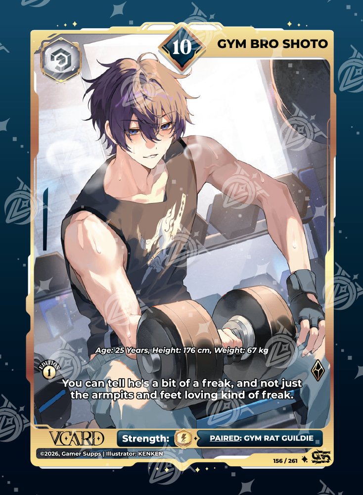 shotohex's tweet photo. Shoto's new Fractured Paradox Cards for VCard! they look so good 💜 #shxtou https://t.co/SVHNtkX6VK