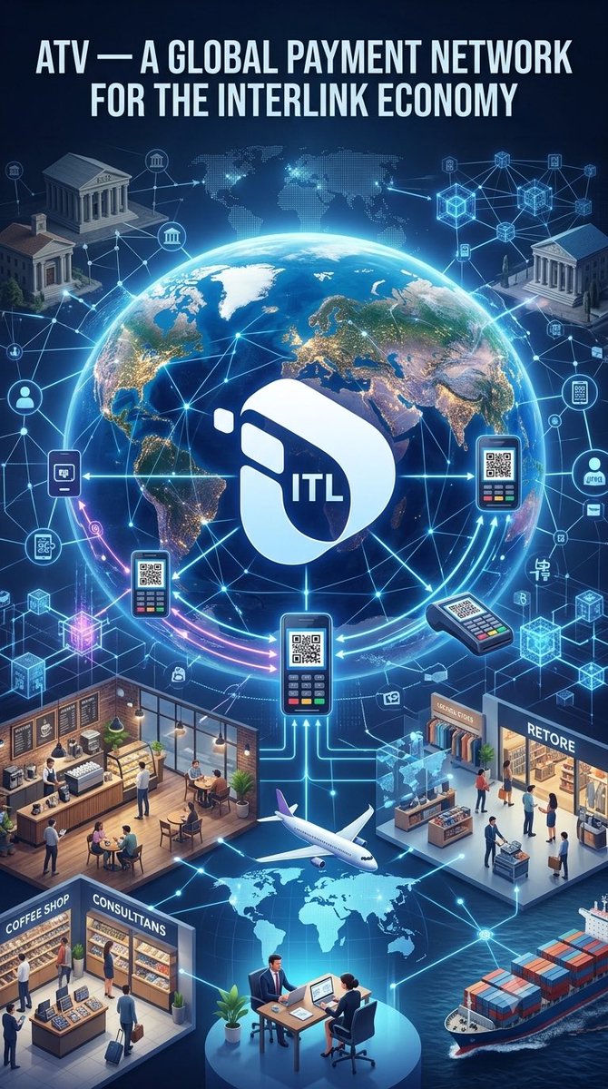 Naga0bp's tweet photo. Discover ATV, a global payment network transforming commerce. We connect users and merchants worldwide using ITL, the native medium for cross-border and everyday transactions. Join the future of fintech. #InterLink #ITLG #ITL #GlobalPayments https://t.co/Q5y704KNML