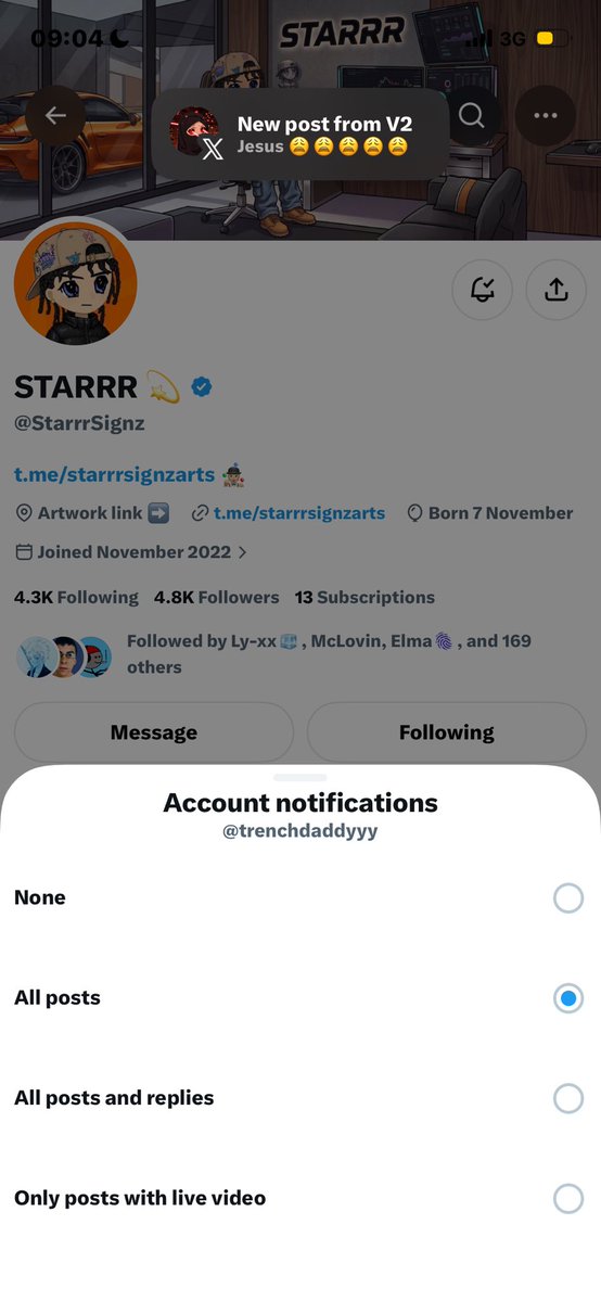 trenchdaddyyy's tweet photo. @Juicefr07 @StarrrSignz Manifesting my first @Juicefr07 win🙏🏿

Driarurqut7534JPqz8FpAxMbGmUaQrq7L1WDMdWoEYy https://t.co/HCmo1adxM3