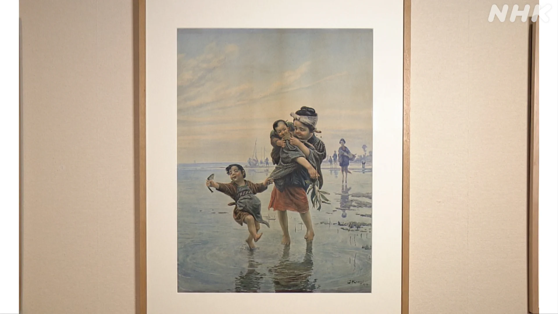 ‼️リサイクルFORT‼️外国のハッピーな図の絵画❗️最高潮の現代アート❗️額縁スレ傷有 NHK びじゅつ委員長 on X: 