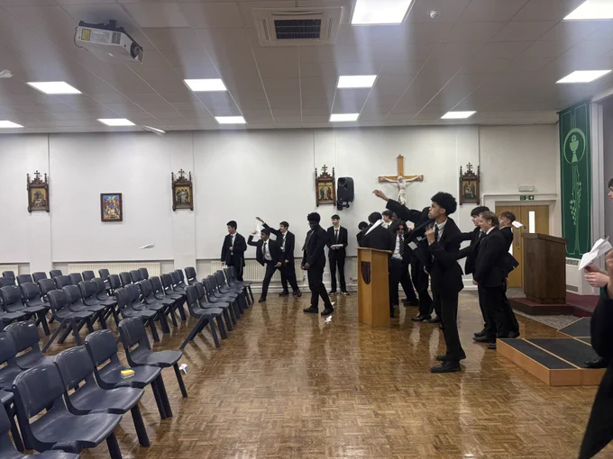 Image from RE at St Cuthbert's High School (@StCuthbertsRel)