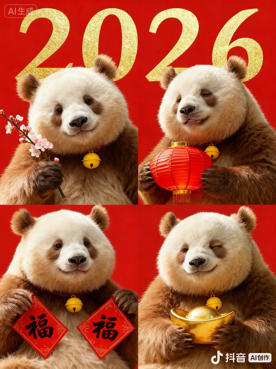 ai_li8668's tweet photo. Meet Qi Zai — The World's Rarest Panda
In the misty Qinling Mountains of Shaanxi, China, lives a panda so unusual that even seasoned conservationists pause in disbelief. Meet Qi Zai (七仔) — the only brown-and-white giant panda in captivity anywhere on Earth. https://t.co/wwefUbKDcD
