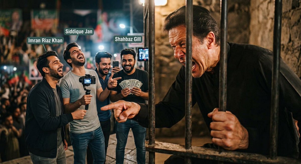KNOW_ME_007's tweet photo. عمران خان مشکل میں۔۔۔
لانگ مارچ عمران خان کو باہر نکالنے کیلئے تھا پی ٹی آئی ورکرز بجائے پریشر ڈالنے کے ایسی تاویلیں دے رہے ہیں جیسے خان باہر آ��یا ہو ایسے نکمے سپورٹرز اور ورکرز ہو تو خان پھر اندر ہی ٹھیک ہے۔۔ یوٹیوبرز کی تو چاندی لگی ہوئی ہے https://t.co/itZD2CyJku