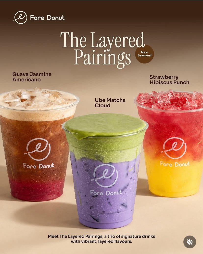 Thianchovy's tweet photo. Fore ada ube matcha juga guys 😝💚💜 https://t.co/gibgvZtun4