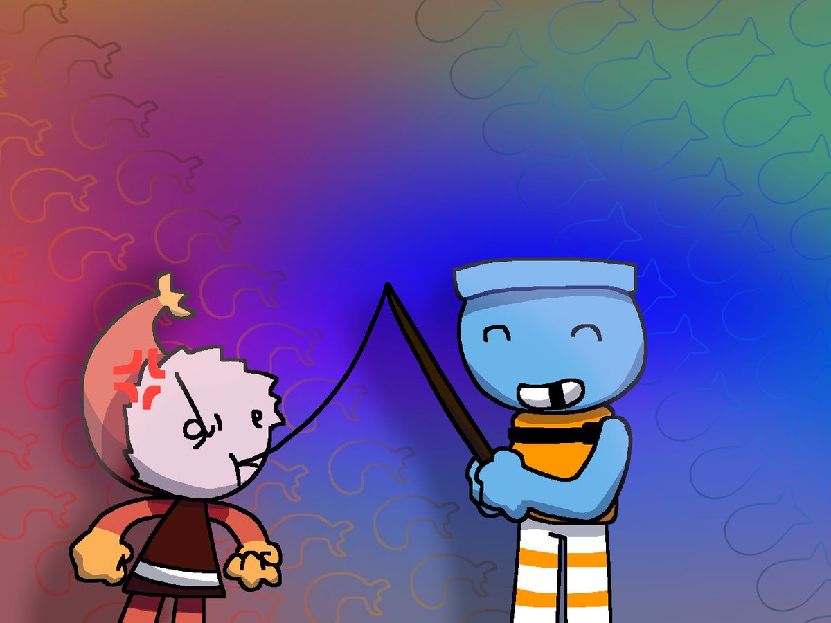 Camtron1214's tweet photo. #ragebait #shrimpo #finn #dandysworld https://t.co/NrBMYQEZcb