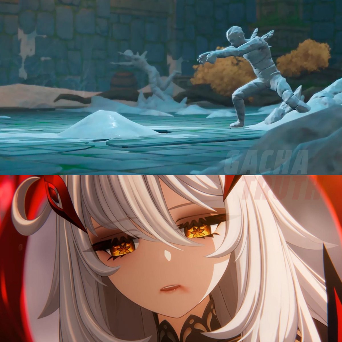 GachaTruth's tweet photo. Hot Take: Ronova is alive

Upon death even the weakest God (Salt God) destroyed everyone around her from the energy in her body.

If Ronova actually died her energy should had a lot more devastating consequences even without the Authority of Death. She's still a shade by origins. https://t.co/g9IOvoHQCv
