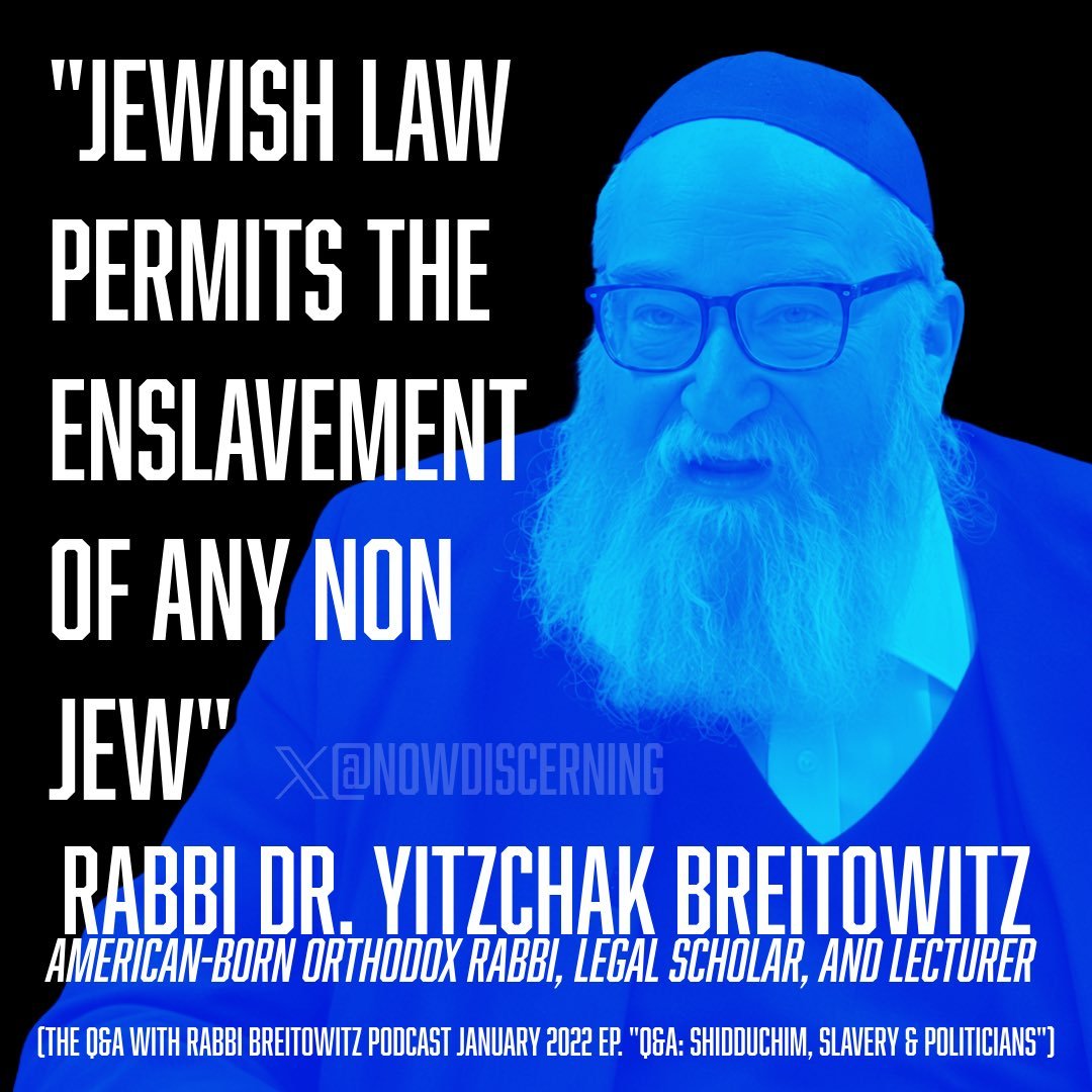 Tarabaspence1's tweet photo. @bitcoins1stlady Stop lying!! Talmudic-Kabbalistic jews ALL hate Goyim. Zios want a safe place for them to flee. Judaism wants to enslave every goy. https://t.co/DUt1800LFN