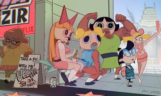 kings7823's tweet photo. blossom is just the postal dude https://t.co/LVU5LfuvO0