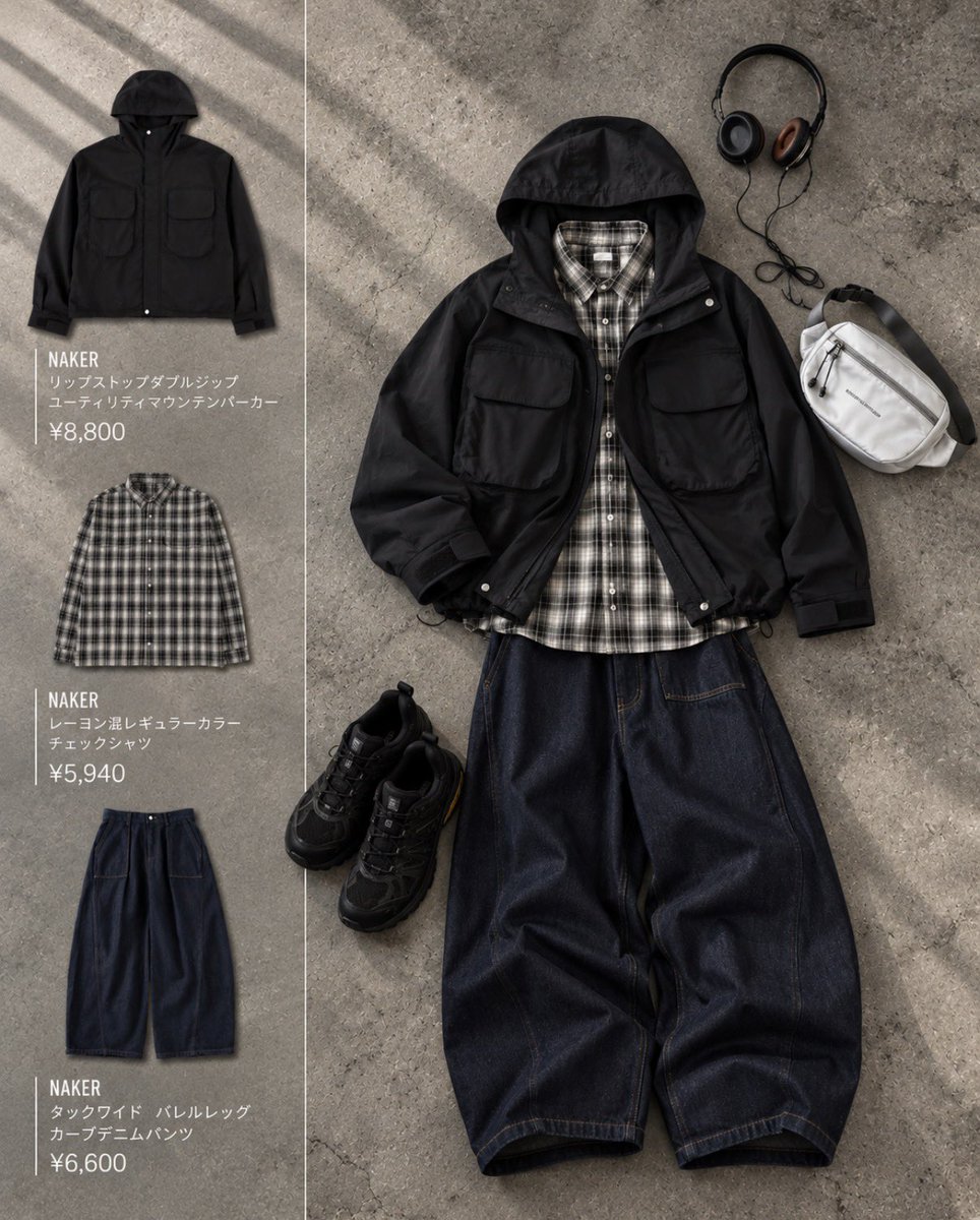 ebi_style_item's tweet photo. やっぱ秋コーデはマウンテンパーカーだよな...。 https://t.co/xzqgdkfRlp