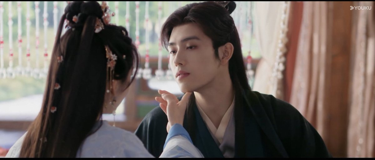 Mire_PC's tweet photo. "Since you've gone to such lengths, how could I let your efforts go to waste?" ๐ฉต๐ค
#WhenDestinyBringstheDemon #็ฎ้ฑผ #SimaJiao #ChenFeiYu #LiaoTingYan #WangYingLu https://t.co/fYmGzQEszq