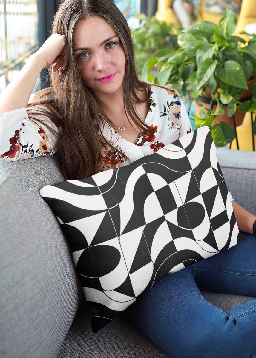 habatour20's tweet photo. Add modern artistic character to your space with this abstract #blackandwhite #throwpillow. A stylish accent for sofas, beds, chairs, and contemporary interiors.
Available at : https://t.co/TI6rpR89s9
#abstractdesign #geometricpatterns #throwpillows #blackandwhitepatterns https://t.co/4X9W1kteBz