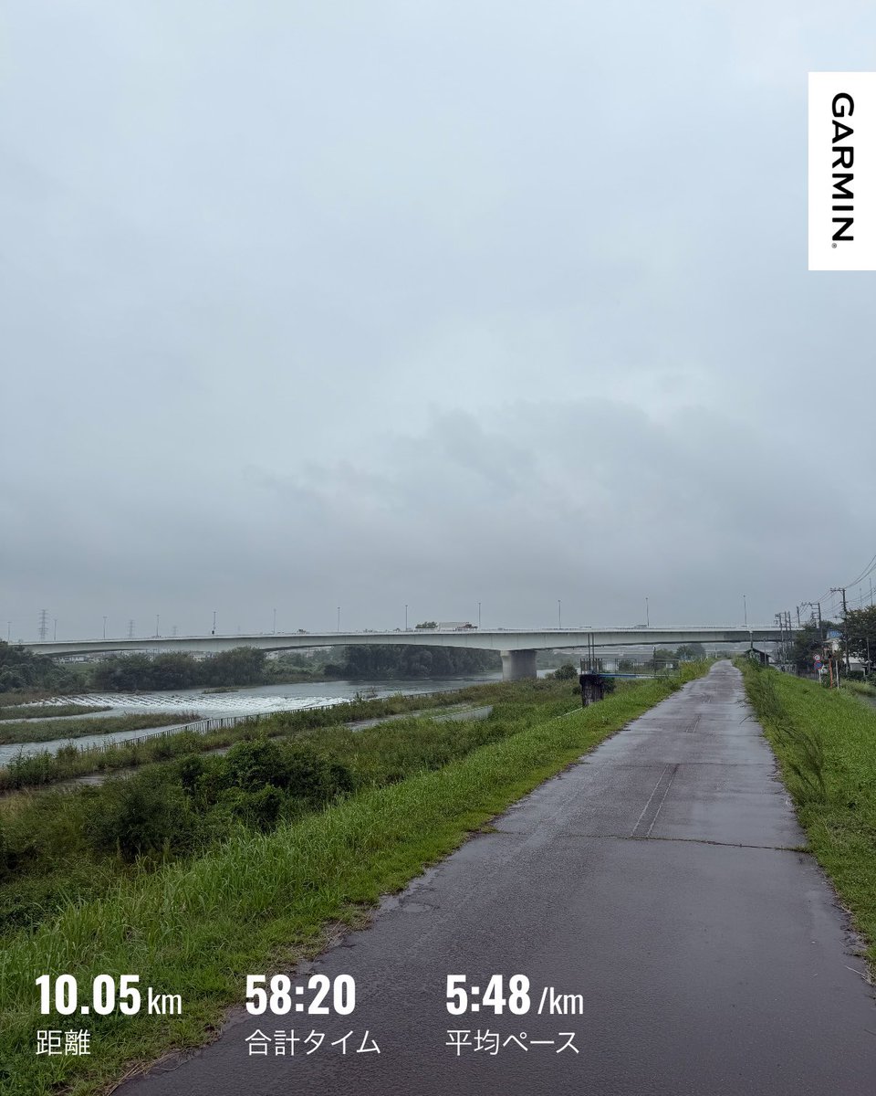ryoden_run's tweet photo. 昼ラン。もう雨を避けるのは面倒でシャワーランしてきました。涼しかったので、これまでよりもピッチを上げて走りきりました。

来週末からは晴れが続く予報ですが、本信じていいのかしら。。。
#昼ラン #ランニング #ジョギング https://t.co/9NoZK8Wg14