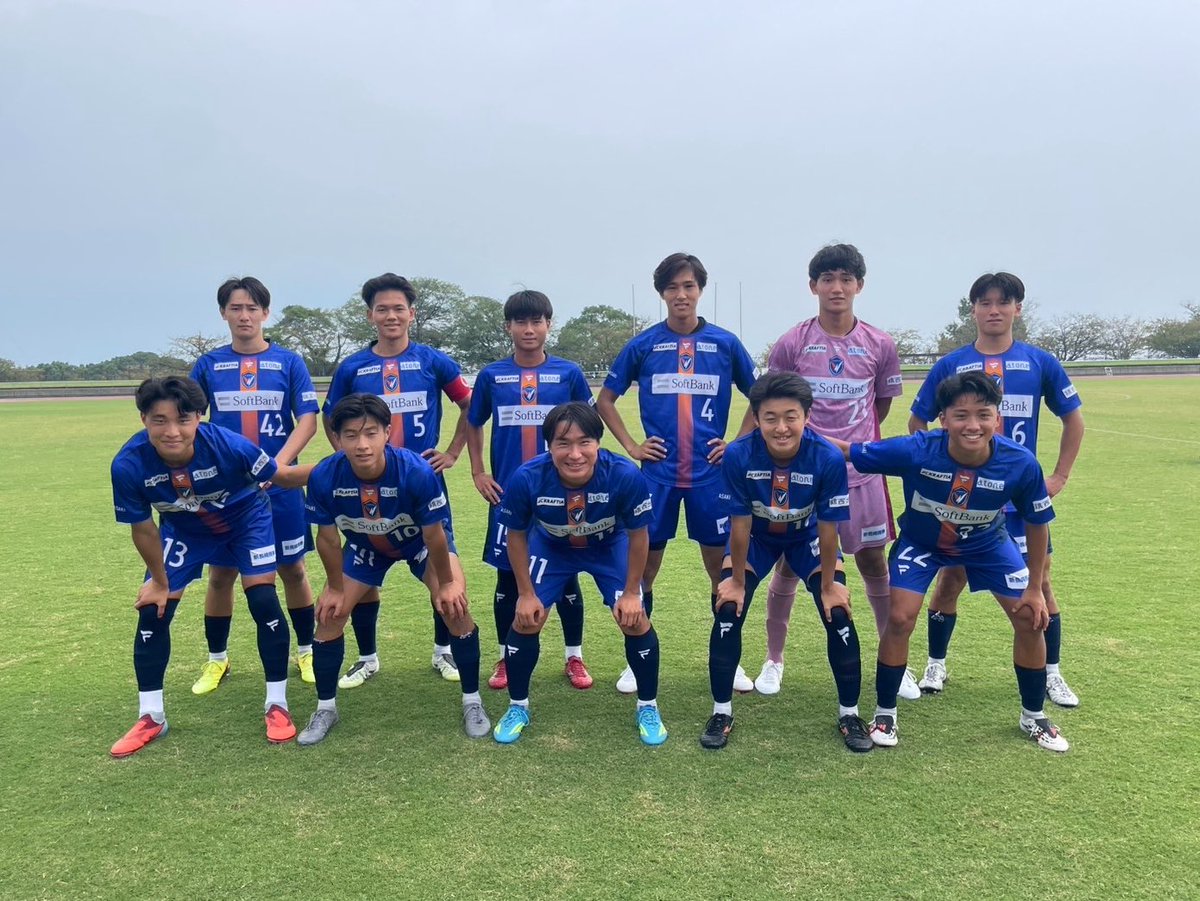 v_varenstaff's tweet photo. 🔷アカデミー試合結果🔶

🏆高円宮杯 JFA U-18プリンスリーグ九州2026【第13節】
🗓9月26日(土)⌚️11:00KO
🆚大津高校2nd
🏟島原市営陸上競技場
✅長崎 4-1(2-0/2-1) 大津2nd

#vvaren #vvnアカデミー https://t.co/TeLsuylncf