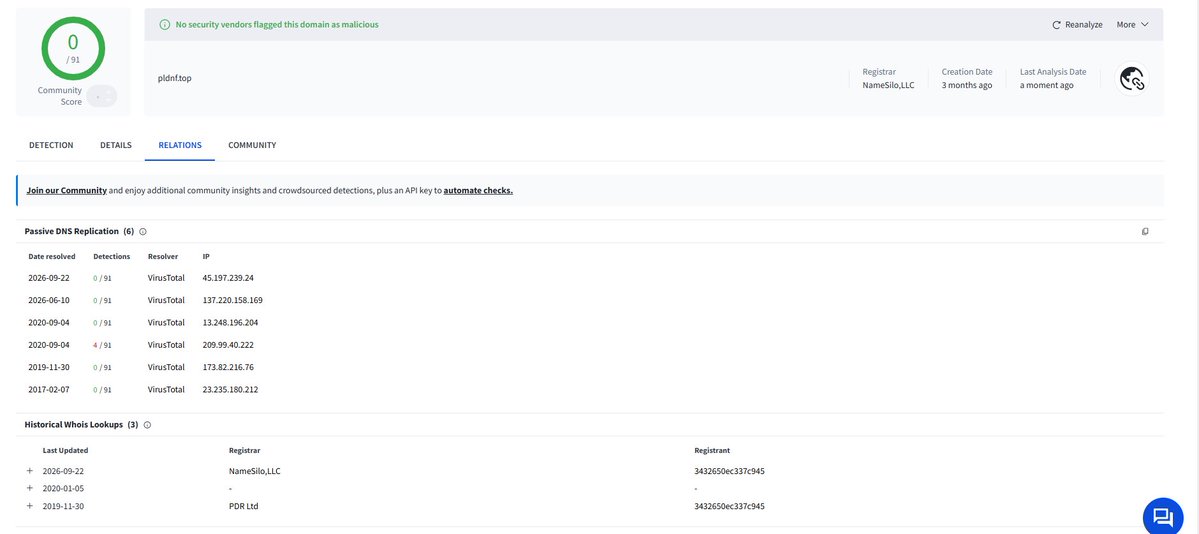 Malwarehunterr tweet picture