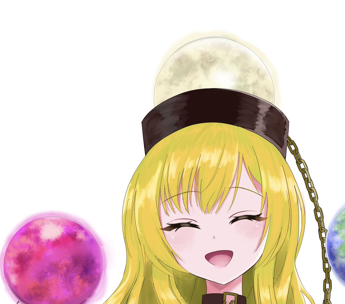 39rolling_girl's tweet photo. 「三つの身体を持つ程度の能力」
タップで繋がるやつ！
 #ヘカーティア・ラピスラズリ https://t.co/yXtc0VS8LL