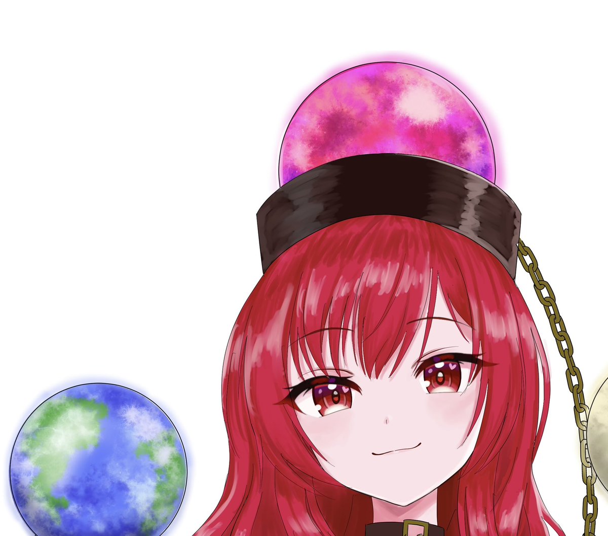 39rolling_girl's tweet photo. 「三つの身体を持つ程度の能力」
タップで繋がるやつ！
 #ヘカーティア・ラピスラズリ https://t.co/yXtc0VS8LL