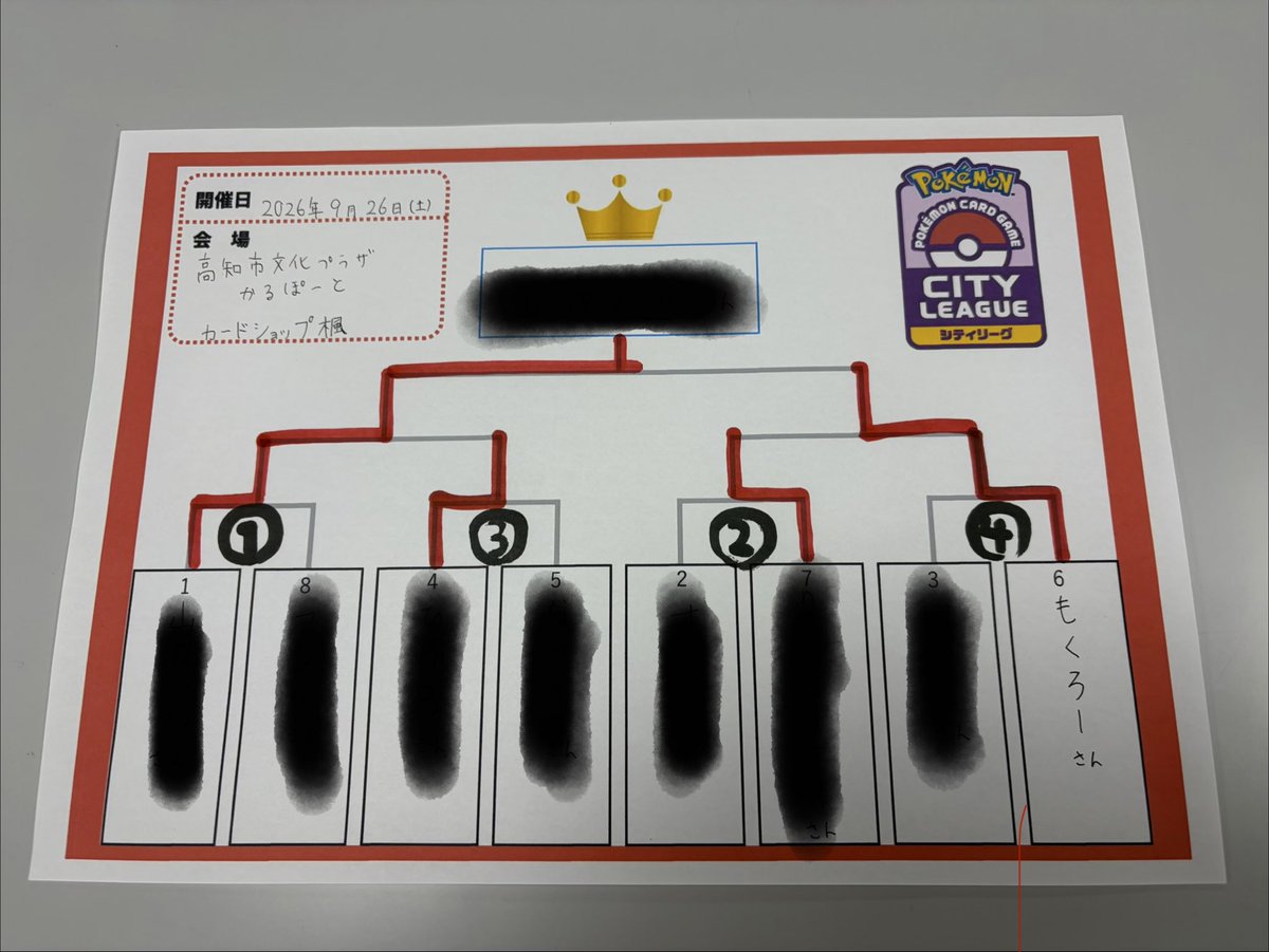 mokuro426's tweet photo. シティリーグばけがくれ使って2位でした。昨日の夜にシェイミを抜いたのにヤドキングと3回当たるとは思いませんでした。ばけがくれを使う人はピッピ２枚とボス４枚はマストで入れましょう！！
楽しかった！！
#シティリーグ https://t.co/2jVQh1RkWx