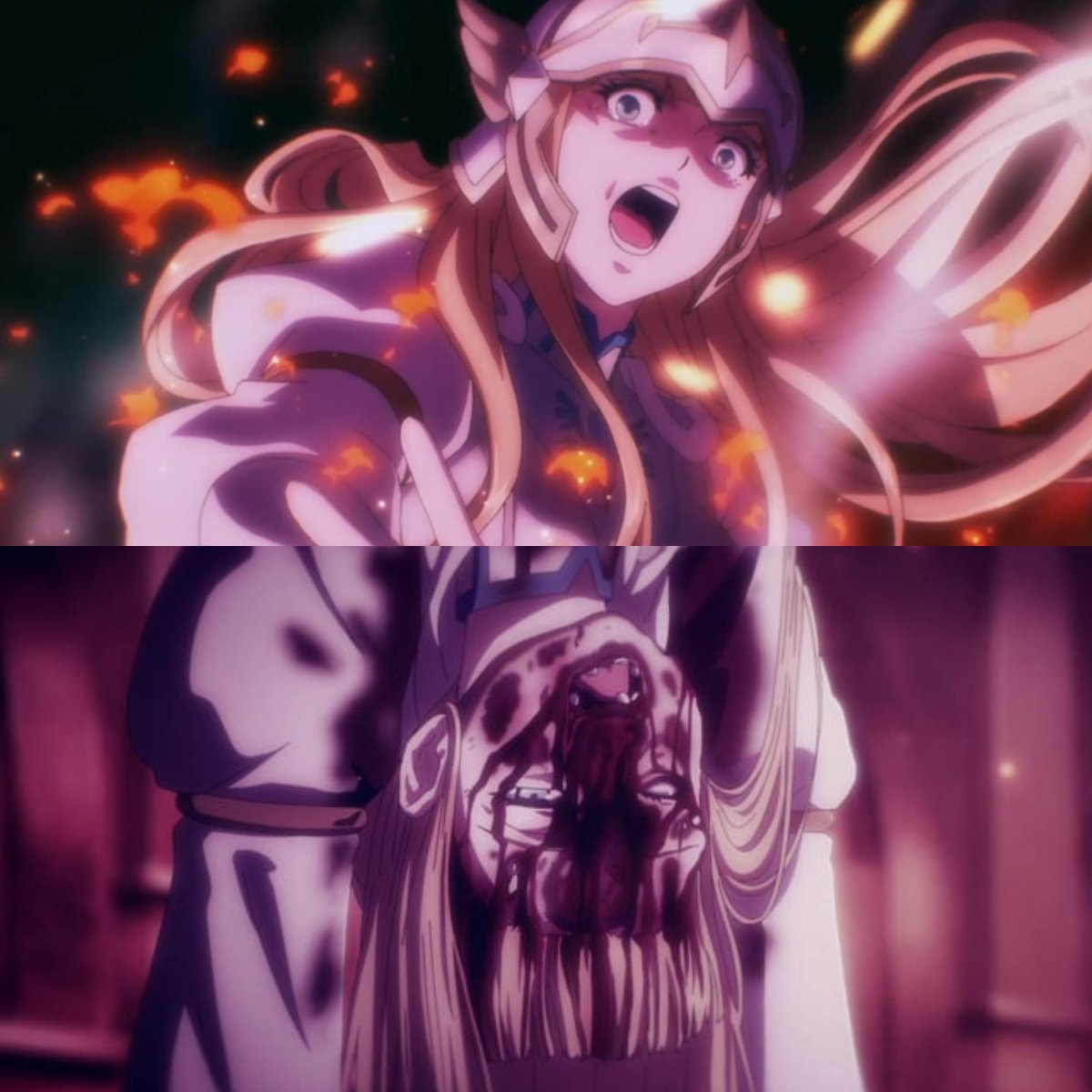 yuriacekia's tweet photo. He also admitted that he wanted to write cute female characters then kill them off later without any mercy (Calca being the perfect example and several others) #overlord https://t.co/e3JGbPeQPg