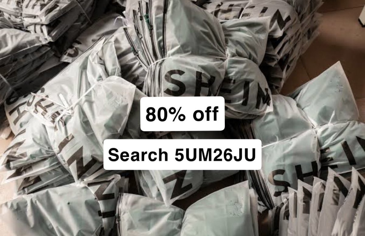 Larrahfinds's tweet photo. SHEIN coupon codes that actually works !!!!!! https://t.co/WAjoHPMe8g