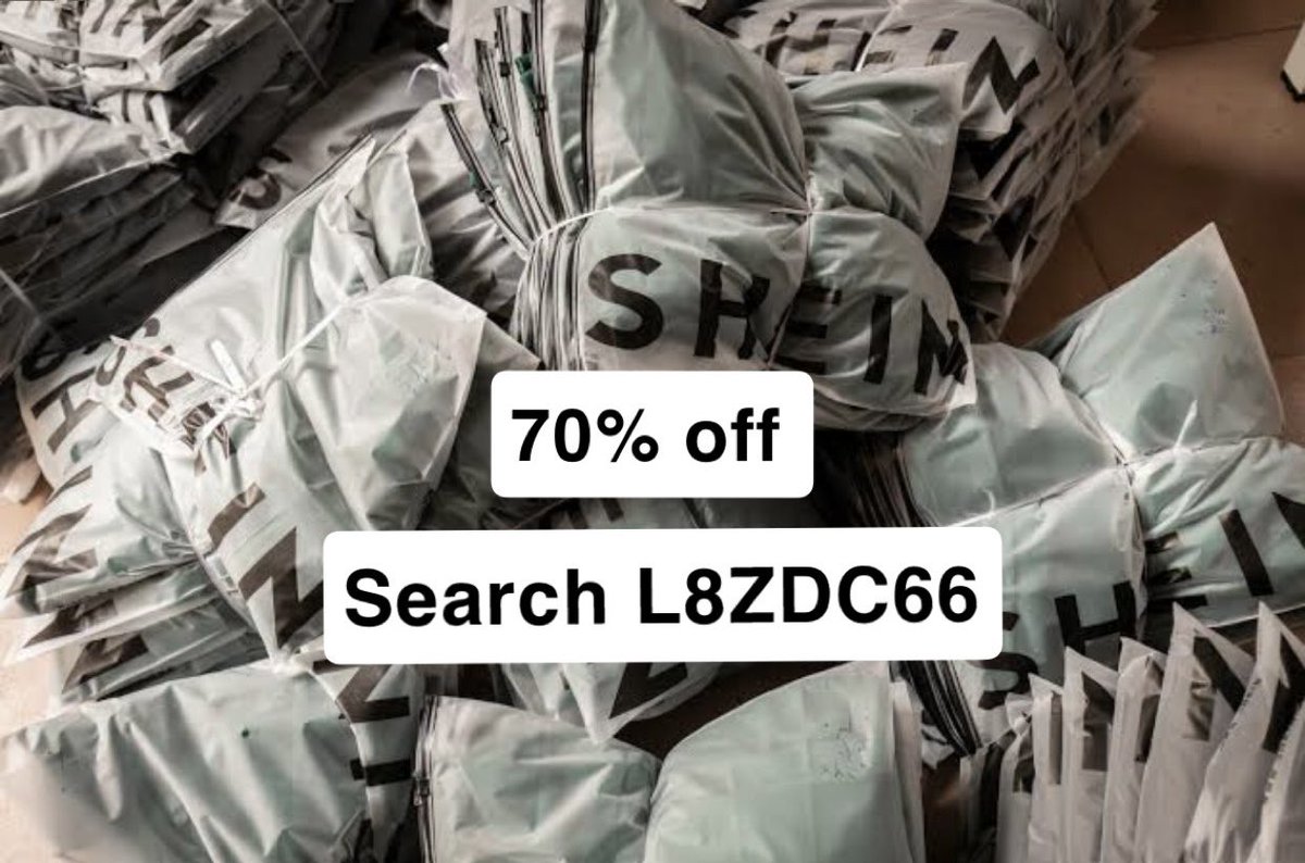 Larrahfinds's tweet photo. SHEIN coupon codes that actually works !!!!!! https://t.co/WAjoHPMe8g