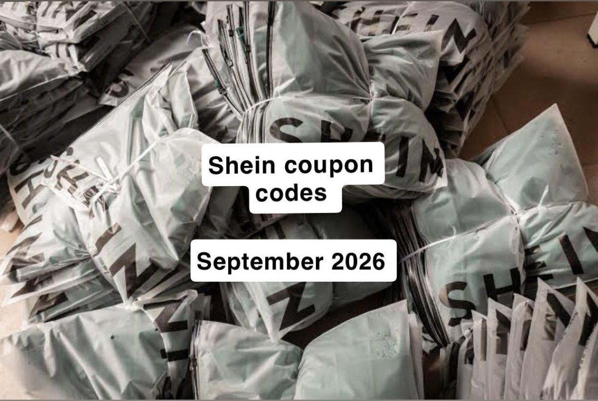Larrahfinds's tweet photo. SHEIN coupon codes that actually works !!!!!! https://t.co/WAjoHPMe8g