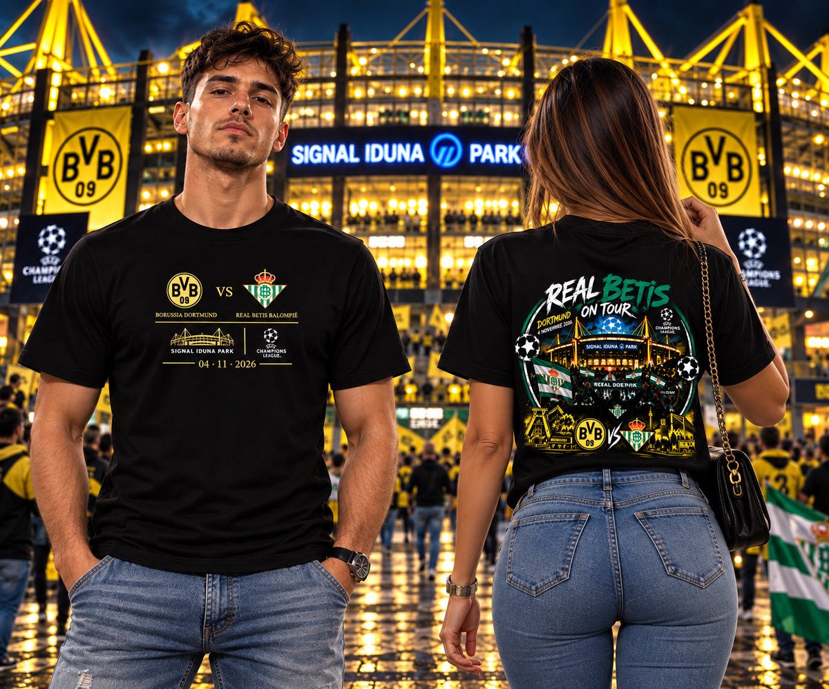 mellibetico's tweet photo. Os recuerdo a todos que el próximo 4 de Octubre se cierra el plazo de reservas para conseguir la camiseta - ON TOUR DORTMUND - ¡¡No te quedes sin ella !!

También puedes conseguirla entrando en mi perfil y apuntándote al sorteo https://t.co/SclVFqA7nU