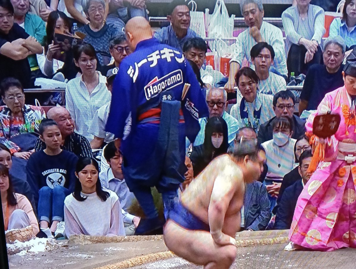 pele0831's tweet photo. 2026.9.26
大相撲秋場所　十四日目

“田中あいみさん”ばかり気になる。
世田谷ベース着てるし…😁😁😁
#木梨の会 https://t.co/CULL2KWrQE