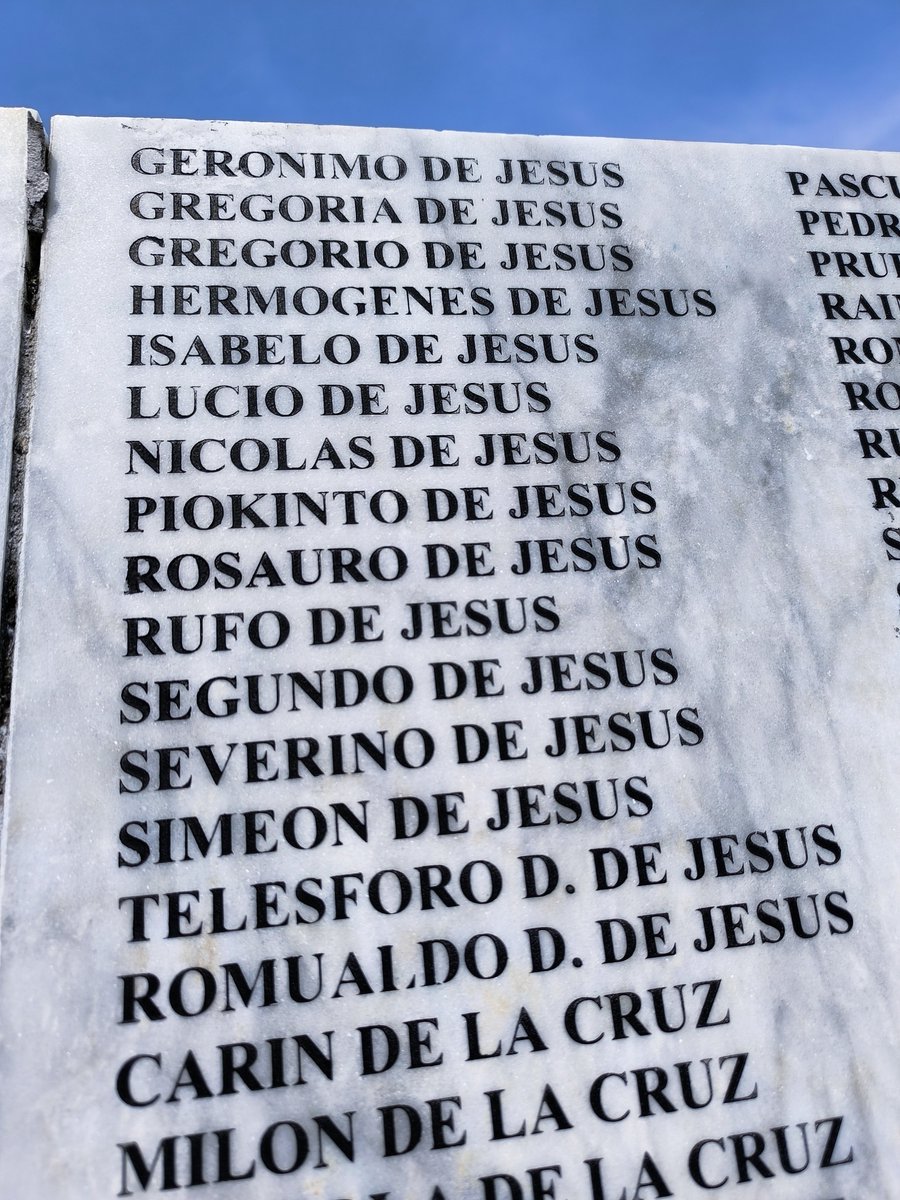 OriangDeJesus's tweet photo. // The Katipunan wall of names 🥺 https://t.co/Gzcm7QQjfF