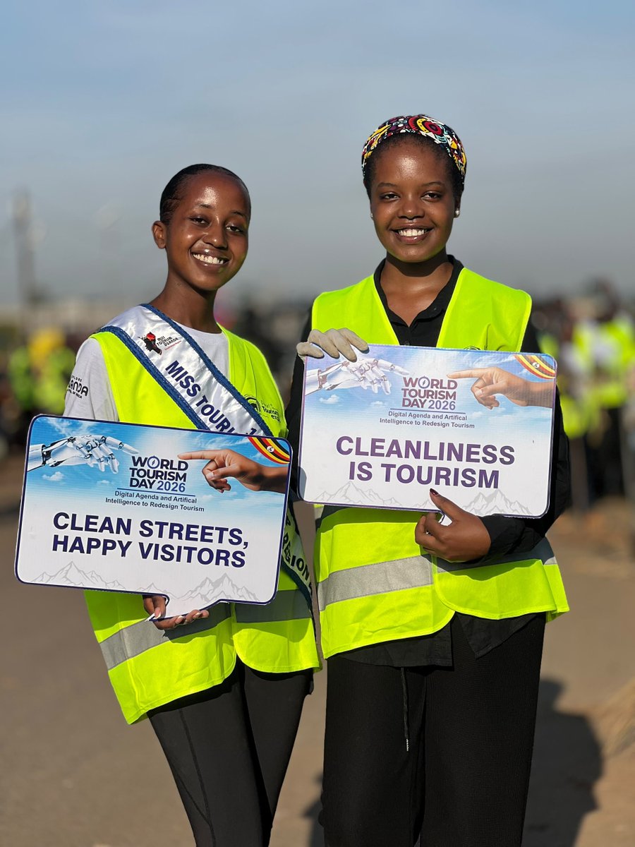 KembabaziM27770's tweet photo. Today we joined Mbale City for National Cleaning Day to Let The Pearl Shine! ahead of World Tourism Day tomorrow.
  When we clean Uganda, we market Uganda.  
#Letthepearlshine#WTD26
#ExploreUganda 
@wherePreshgoes https://t.co/VROP83Ab0M