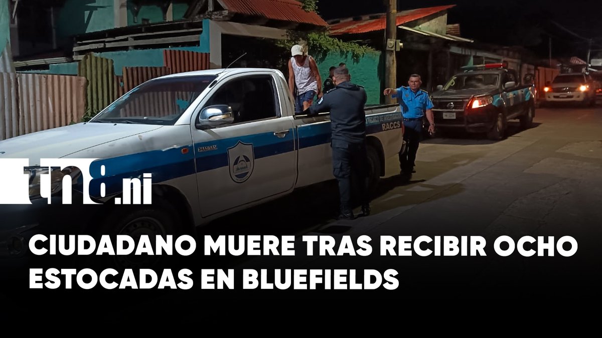 canaltn8's tweet photo. Un ciudadano identificado como Gabriel Salvador Gómez Durán, conocido como “Zaranda”, de aproximadamente 50 años, fue encontrado sin vida en el patio de una vivienda del barrio Fátima, en Bluefields.
#Nicaragua #Bluefields #Sucesos
https://t.co/Gfhdy8Zegy https://t.co/giAGLvVYtU