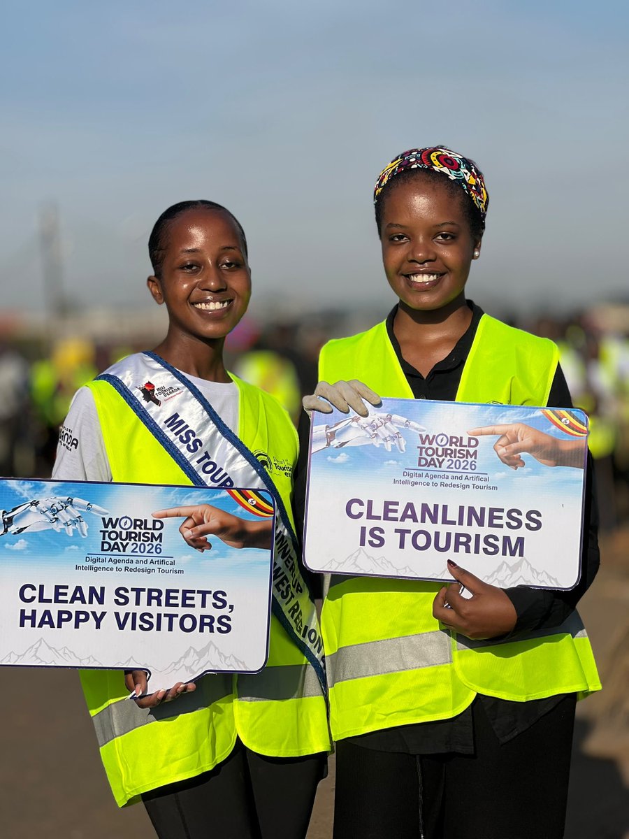 KembabaziM27770's tweet photo. Today we joined Mbale City for National Cleaning Day to Let The Pearl Shine! ahead of World Tourism Day tomorrow.
  When we clean Uganda, we market Uganda.  
#Letthepearlshine#WTD26
#ExploreUganda 
@wherePreshgoes https://t.co/VROP83Ab0M