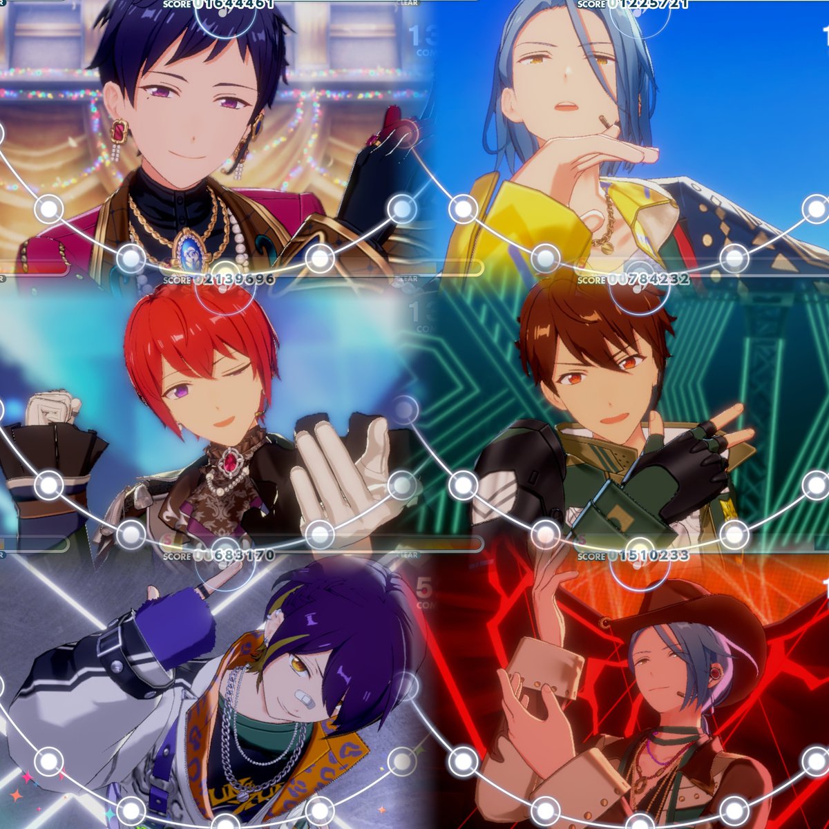 mi_en_li's tweet photo. 🔍↲よりお邪魔しました！
いつか見たいな〜って思ってたSPP沢山見られて幸すぎますよ😍
真くん北斗くんのSCR出てきた瞬間デカ声😭🩵👈
完凸もおめでとうございました🎉

とても楽しかったです😻ありがとうございました( ᴖ ̫ᴖ )♩ https://t.co/Ppov4RQ46h