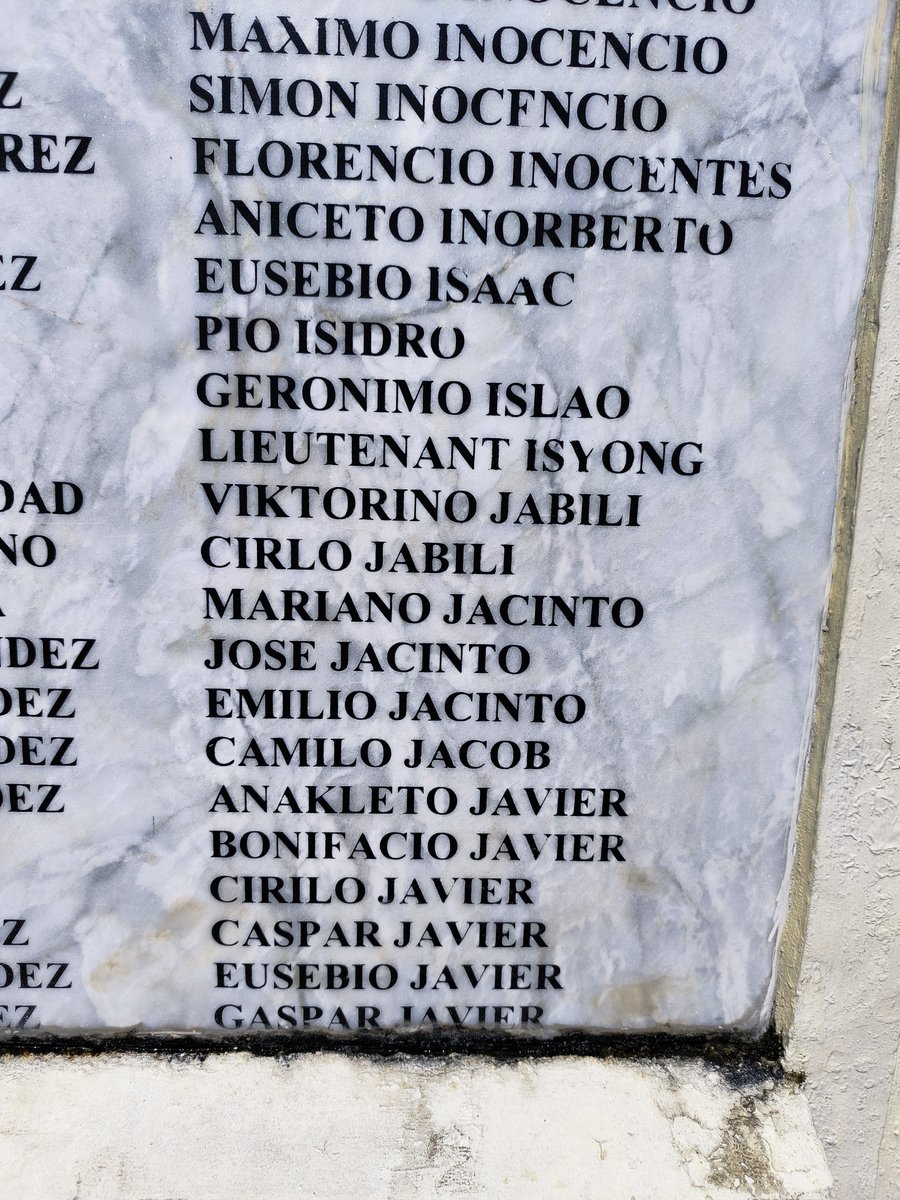 OriangDeJesus's tweet photo. // The Katipunan wall of names 🥺 https://t.co/Gzcm7QQjfF