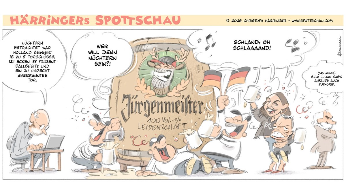 spottschau's tweet photo. Nr. 1380 #dfb_team #kloppo
Das neue Spottschau-Jahrbuch 2026 ist da und kann hier geordert werden (Hardcover, 56 Seiten, 12,90€):
https://t.co/QciDDhfLBI
https://t.co/vdDKSCxuzy https://t.co/hSoOsxPblr