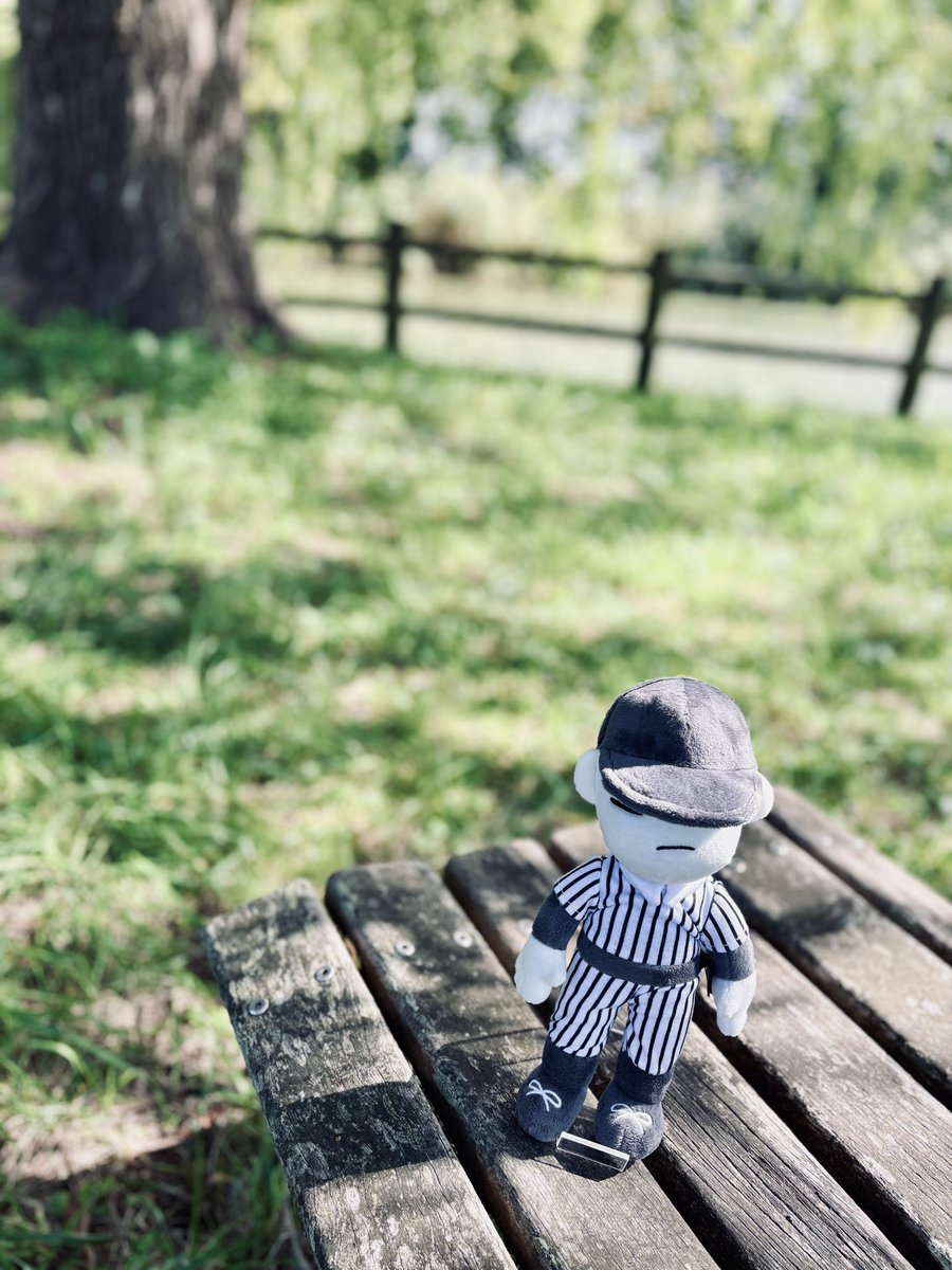mmonmo18's tweet photo. ぬいバッターさんと一緒に息抜きできる幸せ🌿

#ぬい撮り
#OFFgame https://t.co/OcYLd6hupO