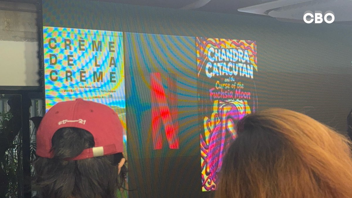 cbo_channel's tweet photo. Ilaya Ilaya Studios' Projects: 

- Whodunnit 'Crème de la Crème'
- Netflix romcom series by Antoinette Jadaone 
- 'Chandra Catacutan and the Curse of the Fuchsia Moon' with Eugene Domingo
- A stage adaptation of 'Sunshine' with Maris Racal
- Comedy 'Boldstar' 
- Horror 'Birdsong' https://t.co/DGYRqG6FgV