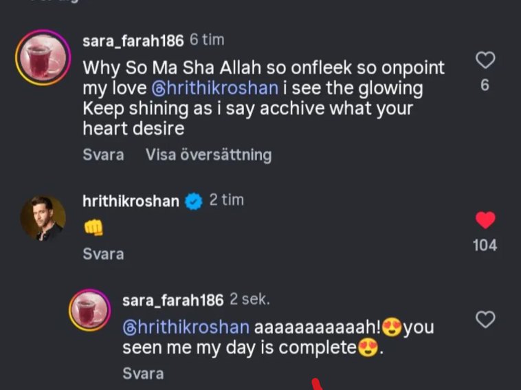 Yasmiina86's tweet photo. @Gaurav_HRX @iHrithik @RakeshRoshan_N Thirdly but most of all why did @iHrithik tell me only you may wonder? cause in 2011 i told @iHrithik achieve what your heart desires and no matter what i will be by your side simply Hrithik knew i wouldn't abandon him i assured him it's his journey here is recent interaction https://t.co/DJfXaiFhU8