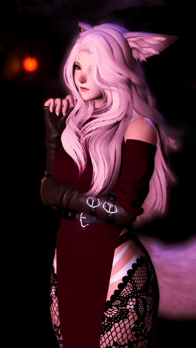 PinkMoonkeeper's tweet photo. ♥️ #gpose • #miqote • #gposers • #eorzeaphotos https://t.co/4RlAaPf2gZ